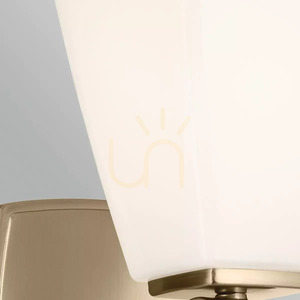 Aplică Marant – 1 sursă de lumină – bronz șampanie – abajur opal Elstead small 2