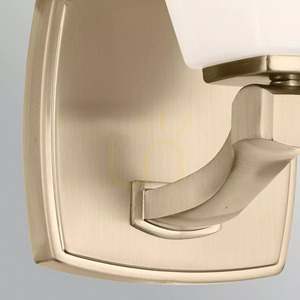 Aplică Marant – 1 sursă de lumină – bronz șampanie – abajur opal Elstead small 4
