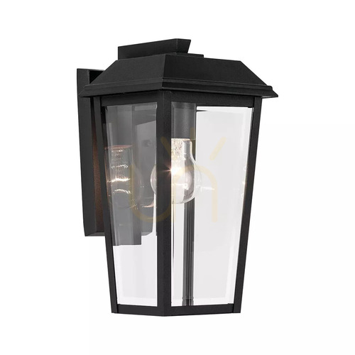 Verifica Aplică de perete mică Mathus – 1 sursă de lumină – Negru Elstead