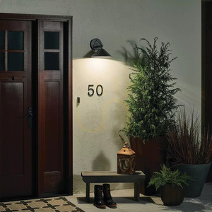 Felinar de perete exterior Ripley, mediu – 1 sursă de lumină – negru, Elstead small 5