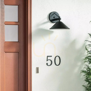 Felinar de perete exterior Ripley, mediu – 1 sursă de lumină – negru, Elstead small 6