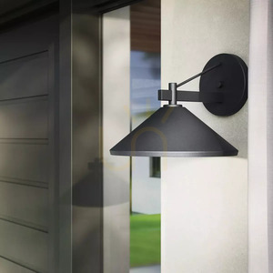 Felinar de perete exterior Ripley, mediu – 1 sursă de lumină – negru, Elstead small 7