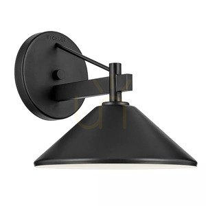 Felinar de perete exterior Ripley, mediu – 1 sursă de lumină – negru, Elstead small 0