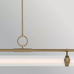 Lampă LED pentru insulă Riven – bronz șampanie Elstead small 2
