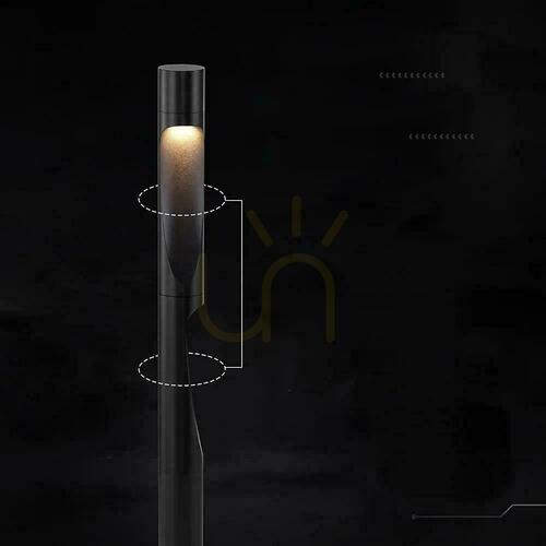 Verifica Lampă de grădină pe stâlp V-TAC VT-120008, neagră, 80 cm, LED CREE 11 W, 3000 K, 1220 lm, IP65, garanție 6 ani