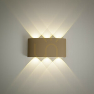 Aplică de perete cu LED-uri Arrow Beige IP54 small 1