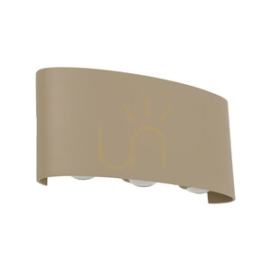 Aplică de perete cu LED-uri Arrow Beige IP54 small 3