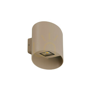 Aplică de perete cu LED Verto Beige IP54 small 5