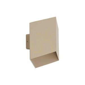 Aplică de perete LED Cube Beige IP54 small 2