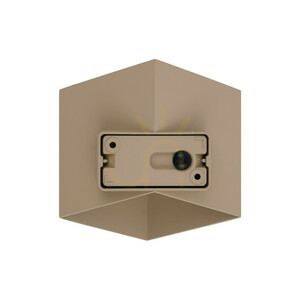 Aplică de perete LED Cube Beige IP54 small 7
