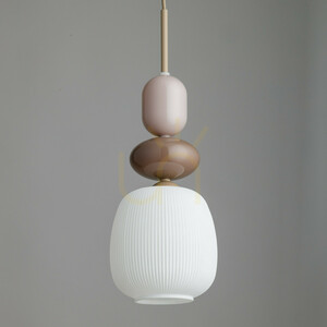 Lampa suspendată Zen Sabia Botti albă, 1 XE14 small 2