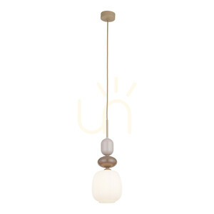 Lampa suspendată Zen Sabia Botti albă, 1 XE14 small 7