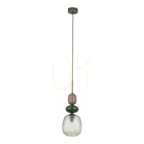 Verifica Lampa suspendată Zen New Brown Botti Cognac 1 Xe14