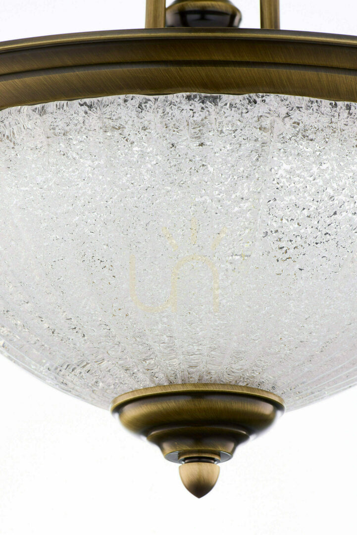 Afişa Pendul Jupiter CARMEN 2134 – alamă antichizată, 1 × E27 Pendul Jupiter CARMEN 2134 – alamă antichizată, 1 × E27