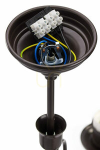 Candelabru Jupiter ARKADA 2188, negru, 3 × E27 small 9