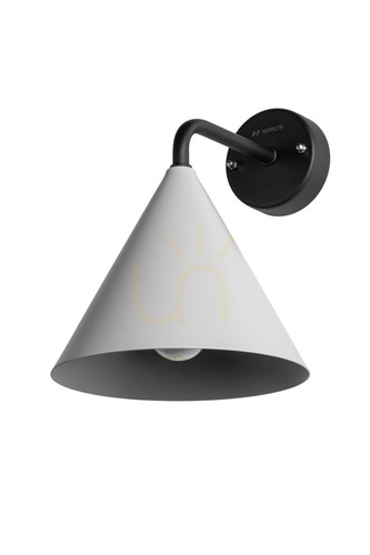 Verifica Aplică de exterior NORLYS Sigrid 235AL E27, culoare aluminiu, cu bec LED și senzor