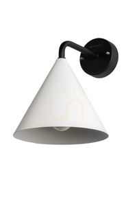 Aplică de exterior NORLYS Sigrid 235WH E27, alb, cu bec LED și senzor small 0