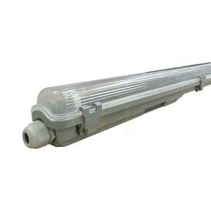 Corp de iluminat ermetic cu LED-uri V-TAC pentru 1 tub fluorescent de 120 cm, IP65, PC+ABS, VT-120001 0 Corp de iluminat ermetic cu LED-uri V-TAC pentru 1 tub fluorescent de 120 cm, IP65, PC+ABS, VT-120001 small 0