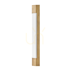 Aplică mare cu LED Facet 61 cm - alamă clasică Quintiesse small 1