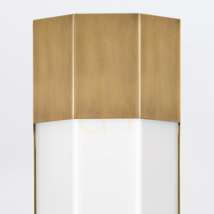 Aplică mare cu LED Facet 61 cm - alamă clasică Quintiesse small 3