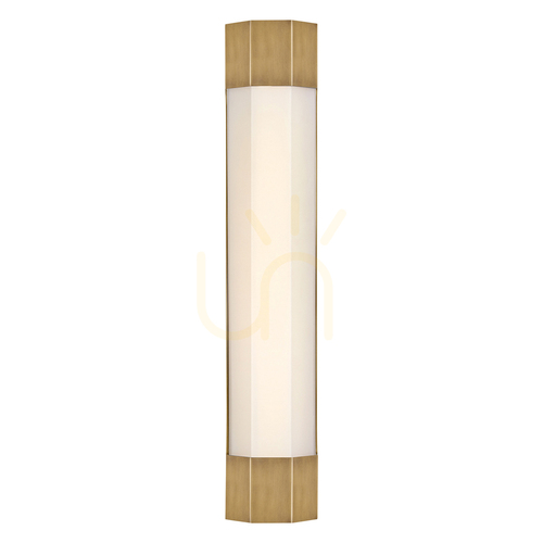 Verifica Aplică mare cu LED Facet 61 cm - alamă clasică Quintiesse