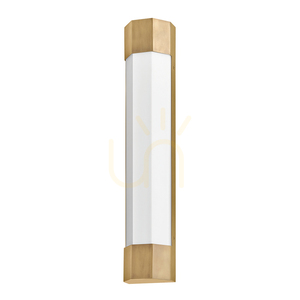 Aplică mare cu LED Facet 61 cm - alamă clasică Quintiesse small 0