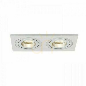 Spot încastrat PASADENA GU10 SQ II 2xGU10 aluminiu periat 230 V small 3