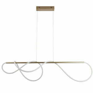 Lampă suspendată Endon Attalea 97629 alamă alb LED dimabil 5100lm 43.7W small 7