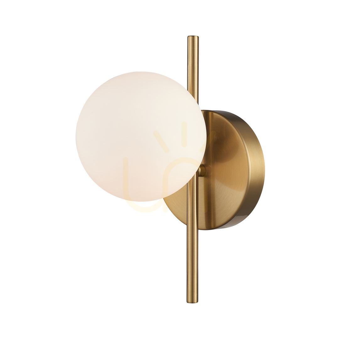 Verifica Lampa de perete MOLECULA de 16 cm – Lampa de perete modernă, albă și aurie Lampa de perete MOLECULA de 16 cm – Lampa de perete modernă, albă și aurie