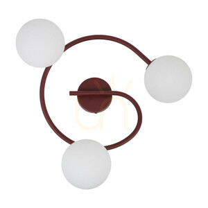 Lampa de tavan Ilsa Burgund 3 Xg9 small 6