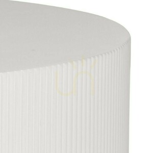 Măsuță de cafea RYU, 90 cm, gri-bej, cu caneluri, de la Nova Nook small 4