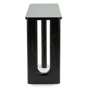 Birou/consolă RICHI de 120 cm, negru, cu arcade Nova Nook 2 Birou/consolă RICHI de 120 cm, negru, cu arcade Nova Nook small 2