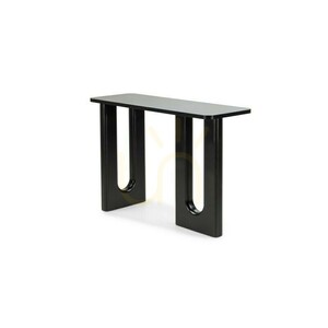 Birou/consolă RICHI de 120 cm, negru, cu arcade Nova Nook 3 Birou/consolă RICHI de 120 cm, negru, cu arcade Nova Nook small 3