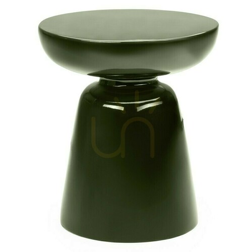 Verifica Măsuță auxiliară OGAN, 40 cm, verde măslin, lucioasă, Nova Nook