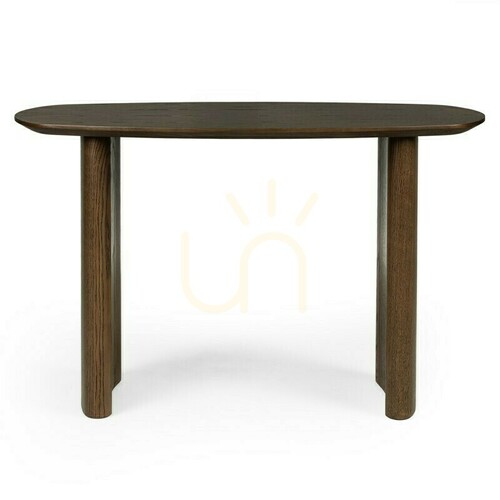 Verifica Birou/consolă MIRA de 120 cm, stejar închis la culoare, de la Nova Nook