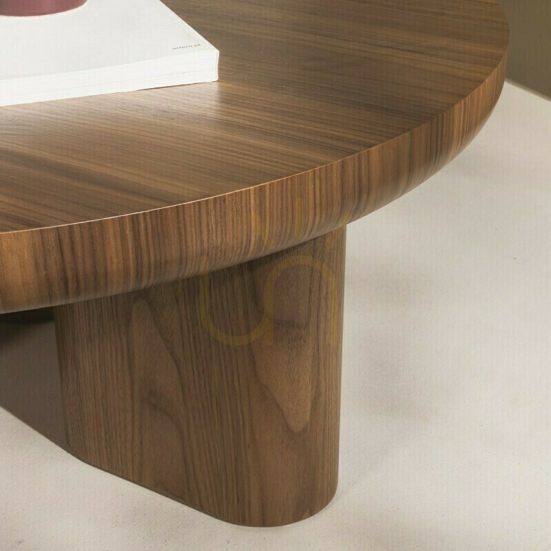 previzualizare Set de masă ALIBU, alb/nuc, forme rotunjite, de la Nova Nook Set de masă ALIBU, alb/nuc, forme rotunjite, de la Nova Nook