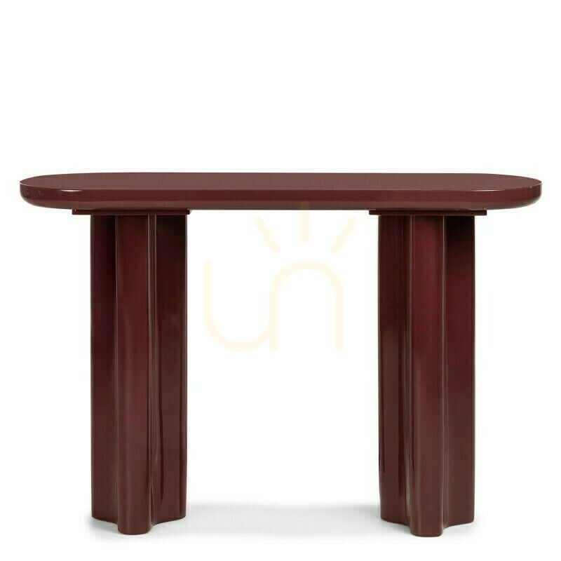 Verifica Birou/consolă HALO de 120 cm, maro-burgund, lucios, Nova Nook Birou/consolă HALO de 120 cm, maro-burgund, lucios, Nova Nook