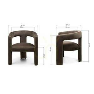 Fotoliu LAUREN „Chocolate Velvet” de la Nova Nook small 8