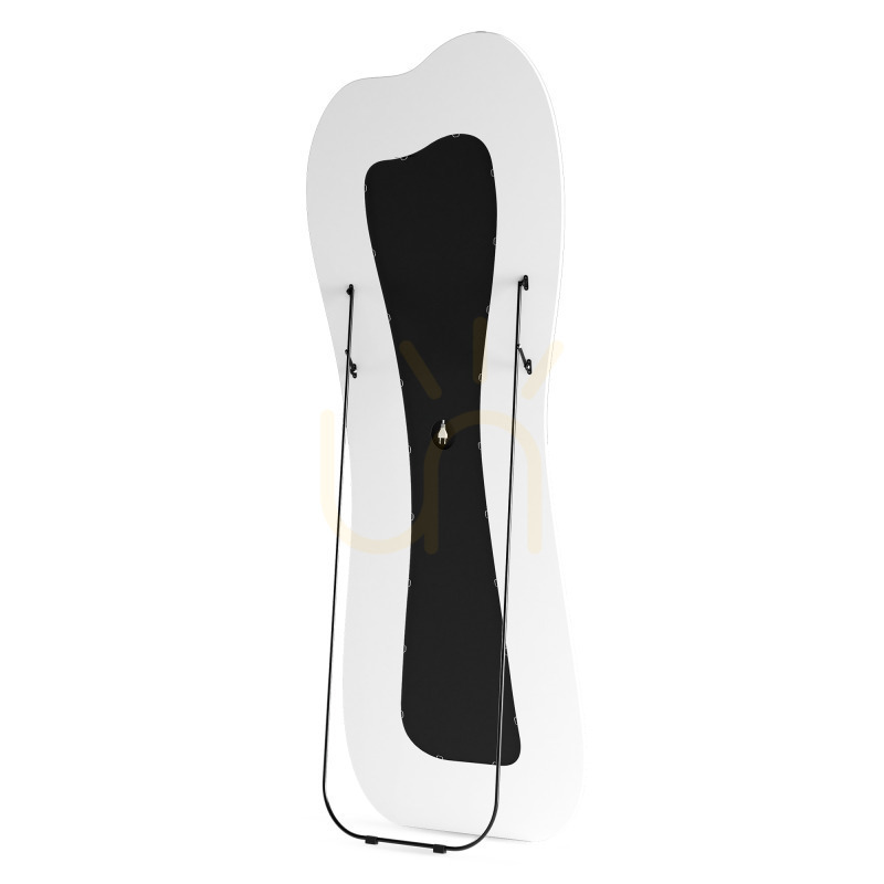 Vedere Oglindă de podea CELLO cu iluminare LED, 63 x 160 cm, formă neregulată, albă, Nova Nook Oglindă de podea CELLO cu iluminare LED, 63 x 160 cm, formă neregulată, albă, Nova Nook