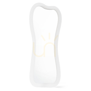 Oglindă de podea CELLO cu iluminare LED, 63 x 160 cm, formă neregulată, albă, Nova Nook 0 Oglindă de podea CELLO cu iluminare LED, 63 x 160 cm, formă neregulată, albă, Nova Nook small 0
