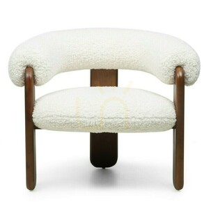 Fotoliu LOLE, crem/nuc, Nova Nook Bouclé 0 Fotoliu LOLE, crem/nuc, Nova Nook Bouclé small 0