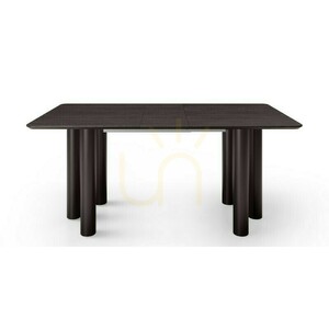 Masă extensibilă OAL 140–200 cm, furnir de stejar, negru, lemn de fag, colț rotunjit Nova Nook 3 Masă extensibilă OAL 140–200 cm, furnir de stejar, negru, lemn de fag, colț rotunjit Nova Nook small 3