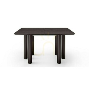 Masă extensibilă OAL 140–200 cm, furnir de stejar, negru, lemn de fag, colț rotunjit Nova Nook 9 Masă extensibilă OAL 140–200 cm, furnir de stejar, negru, lemn de fag, colț rotunjit Nova Nook small 9