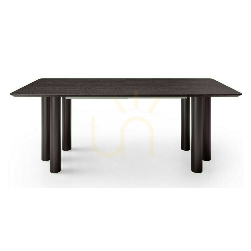 Verifica Masă extensibilă OAL 140–200 cm, furnir de stejar, negru, lemn de fag, colț rotunjit Nova Nook Masă extensibilă OAL 140–200 cm, furnir de stejar, negru, lemn de fag, colț rotunjit Nova Nook