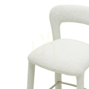 Set de 2 taburete tapițate IROKIII, în nuanțe de bej și crem; cantitate minimă de comandă — 2 bucăți, Nova Nook small 3