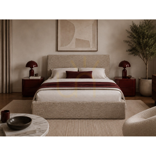 Verifica Pat tapițat SEMPLICE cu spațiu de depozitare – 160x200 – GAVA 11 – Gri-bej Nova Nook