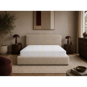 Pat tapițat SEMPLICE cu spațiu de depozitare – 160x200 – GAVA 03 BEIGE Nova Nook small 4