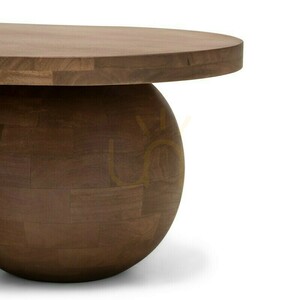 Măsuță de cafea OBIG, lemn de mango, nuc, forme rotunjite, de la Nova Nook 4 Măsuță de cafea OBIG, lemn de mango, nuc, forme rotunjite, de la Nova Nook small 4