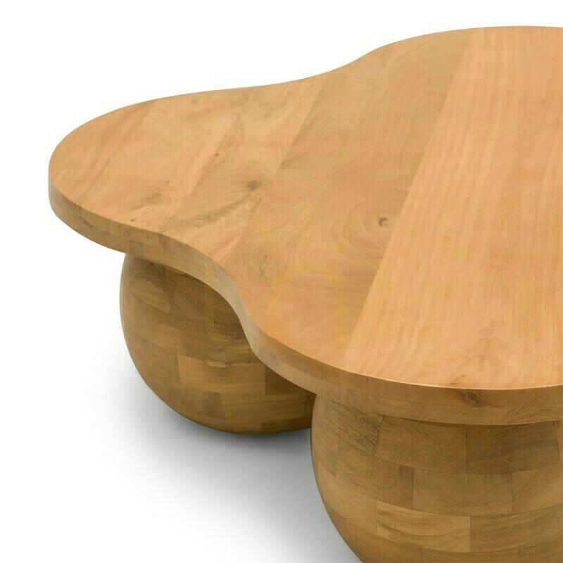 Afişa Măsuță de cafea OBIG, lemn de mango, culoare naturală, forme rotunjite, de la Nova Nook Măsuță de cafea OBIG, lemn de mango, culoare naturală, forme rotunjite, de la Nova Nook