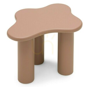 Măsuță de cafea CHIC de 60 cm, cu forme rotunjite, culoare mocha, de la Nova Nook small 3